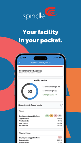 commercial laundry app